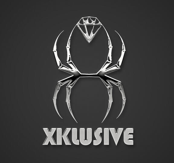 Xklusive Logo in Chrome Xklusive Logo in Chrome
